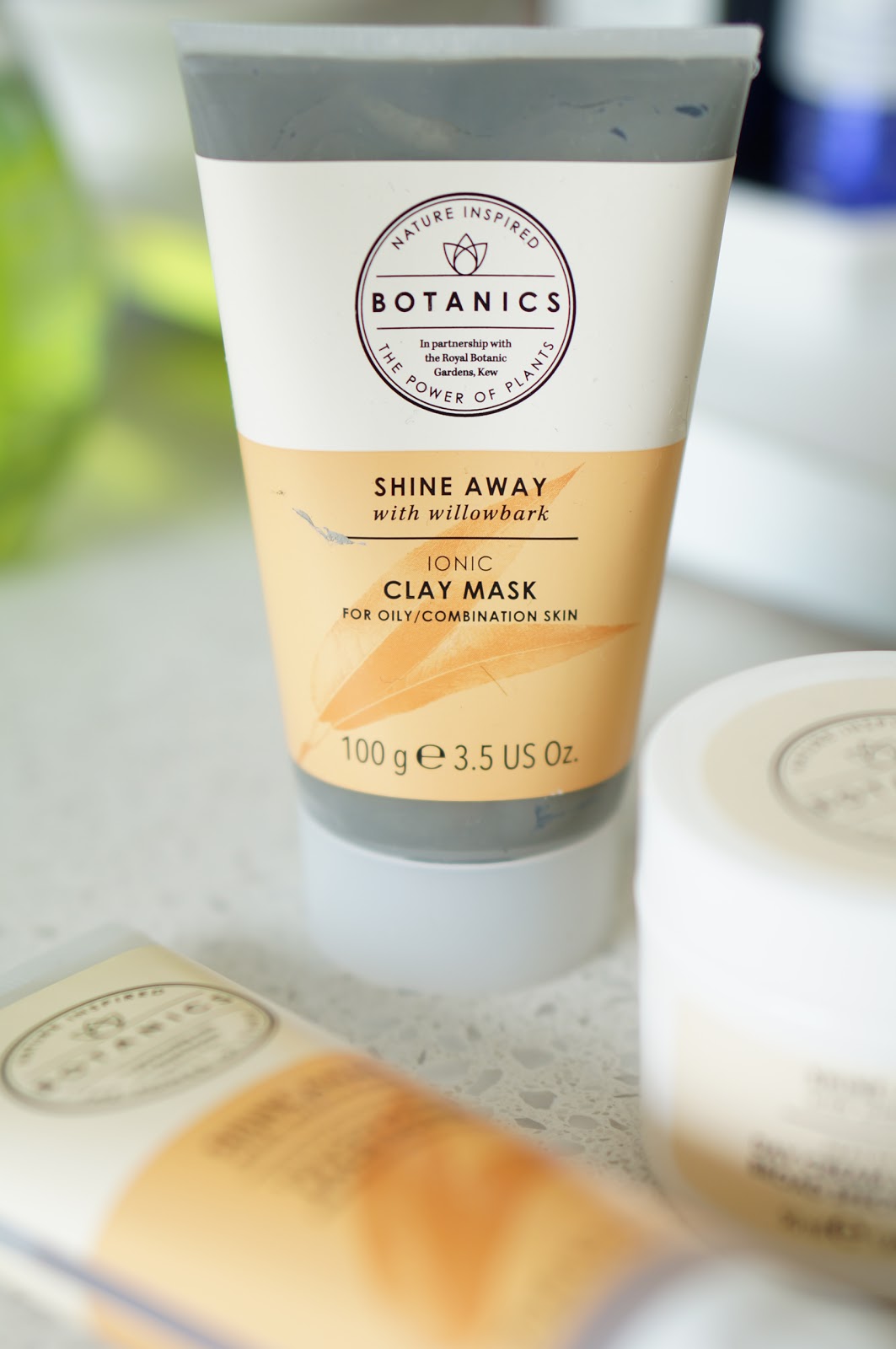 Rebecca Lately Botanics Shine Away Review Ionic Clay Mask Invigorating Face Scrub Mattifying Day Cream Sunscreen