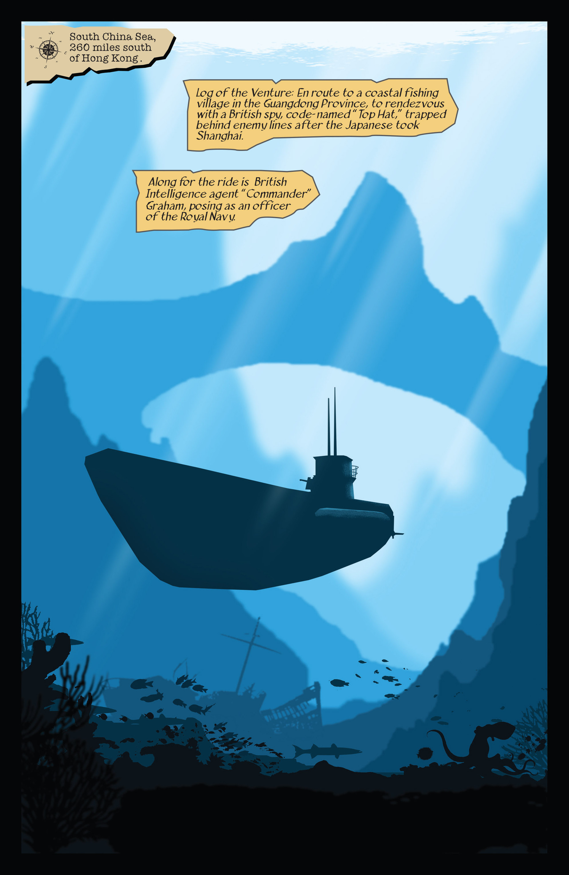 Read online The Mercenary Sea comic -  Issue #3 - 3