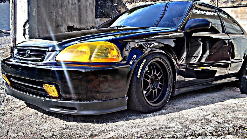 First Choice Wheels and Tires Honda Civic with Konig Wideopen Wheels