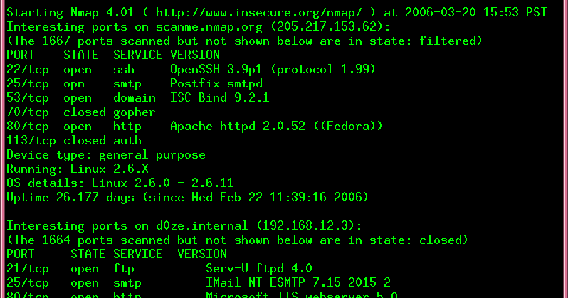 NMAP Cheat sheet - Basic and Advanced commands