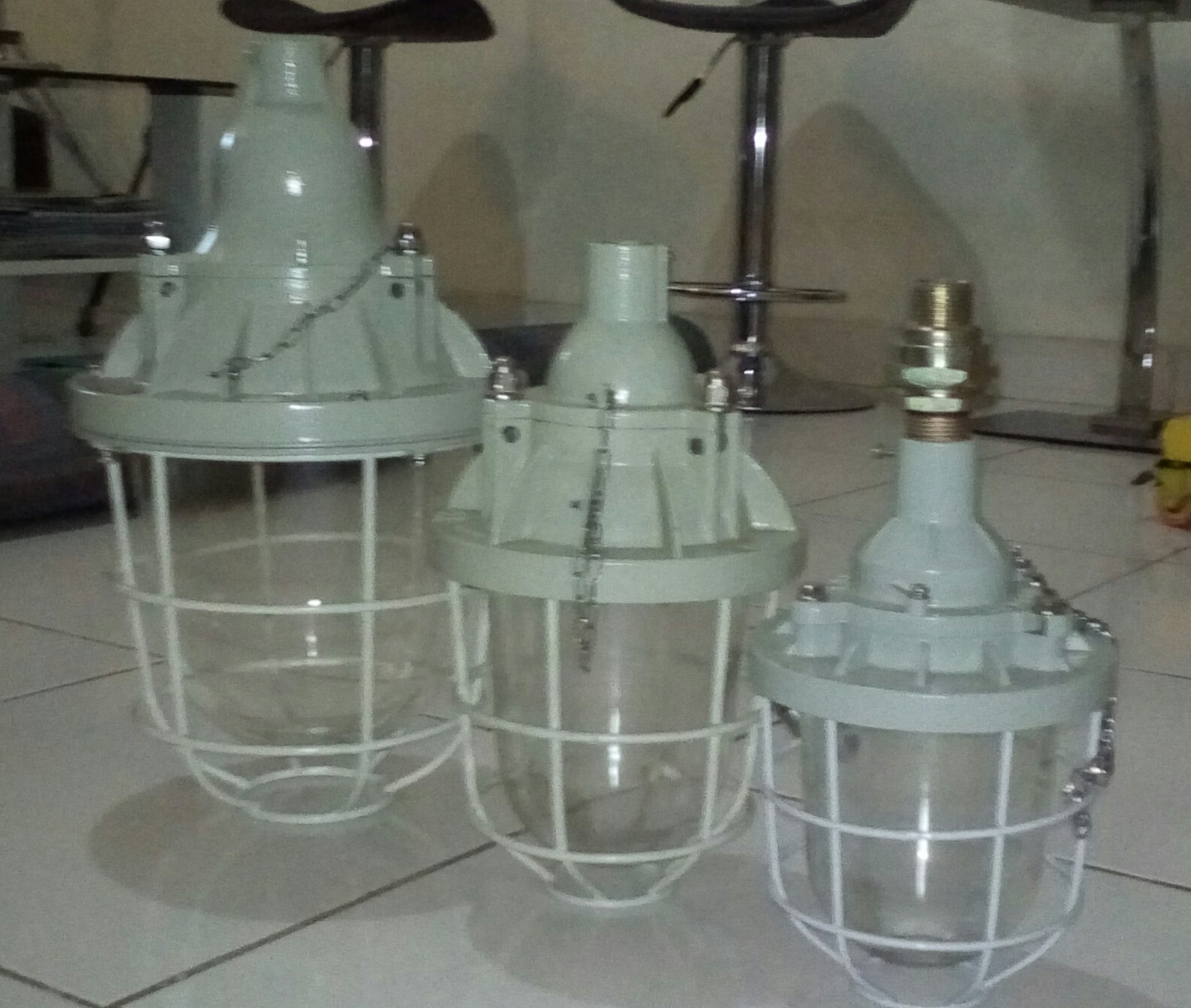 EXPLOSION PROOF INDONESIA Jual Lampu Gantung Explosion Proof 100W 200W 250W 400W HRLM / EEW