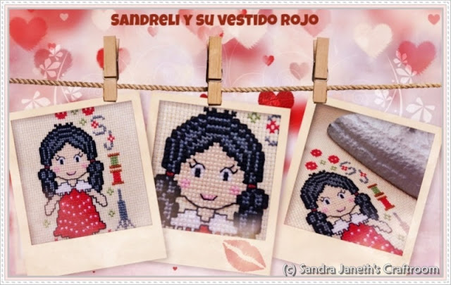 SJSC - Sandreli y su Vestido Rojo, Esquema Gratis