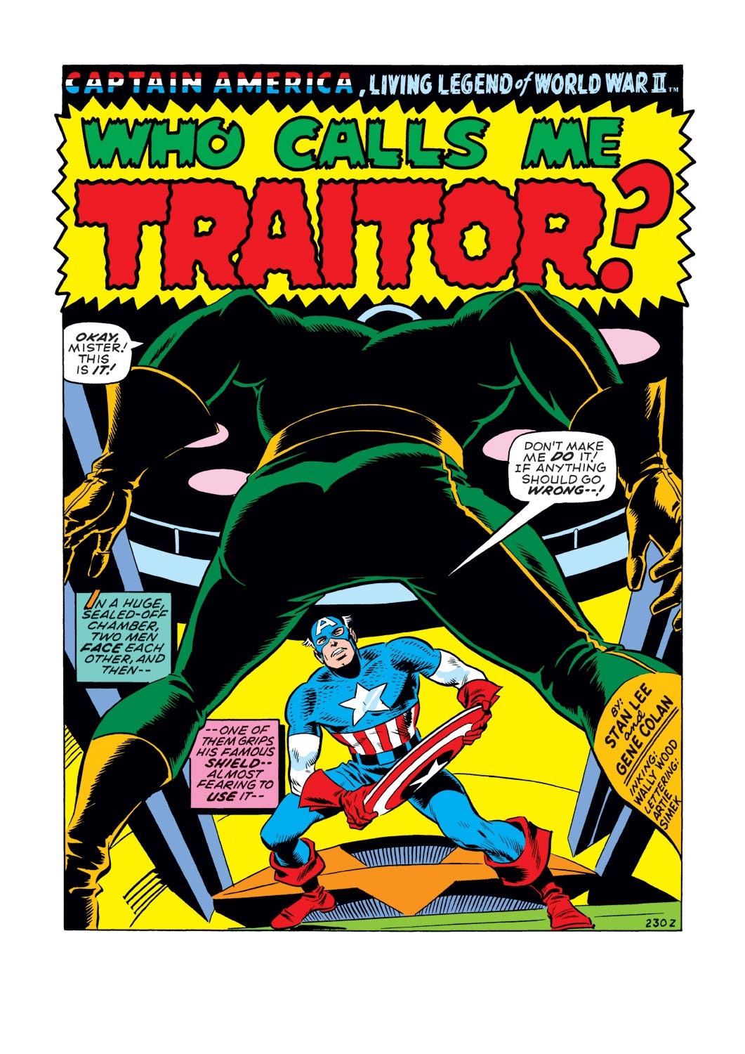 Read online Captain America (1968) comic - Issue #127 - 2