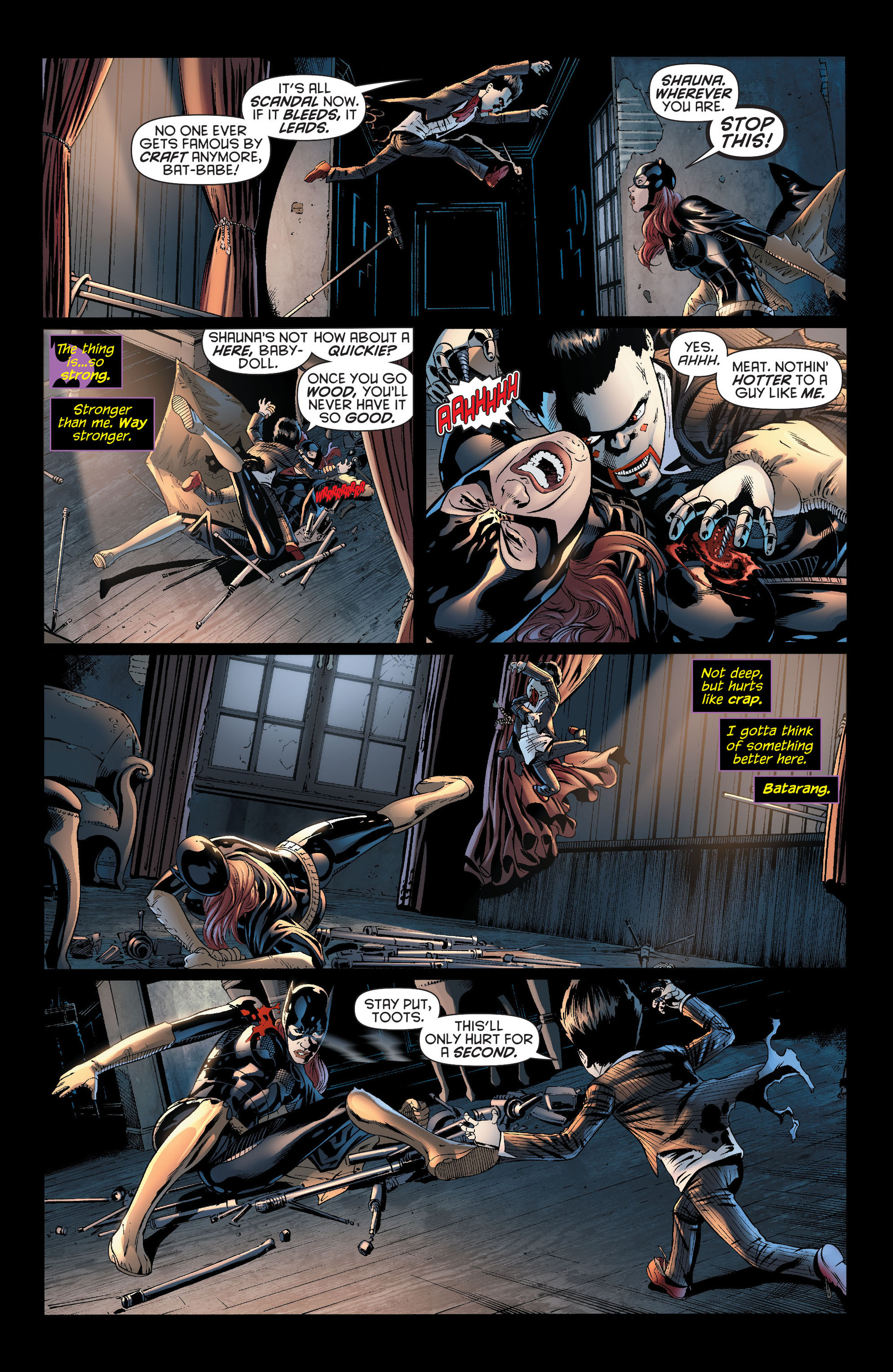 Read online Batgirl (2011) comic -  Issue #21 - 17