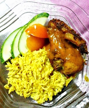 Khao Mok Gai Nasi Komok Aka Nasi Minyak Thai Resepi