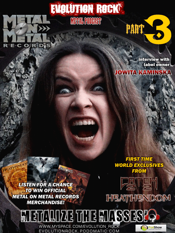Evolution Rock Metal Podcast Metal On Metal Records New Releases