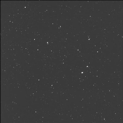 multi-star system HD 350461 in luminance
