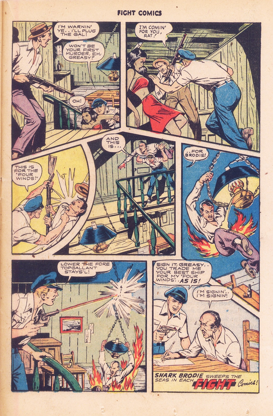 Read online Fight Comics comic -  Issue #38 - 33