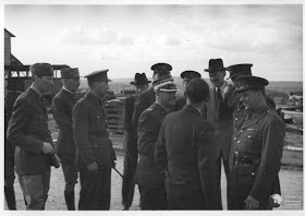 Officers of Polish Army at Camp Coetquidan, France1940 