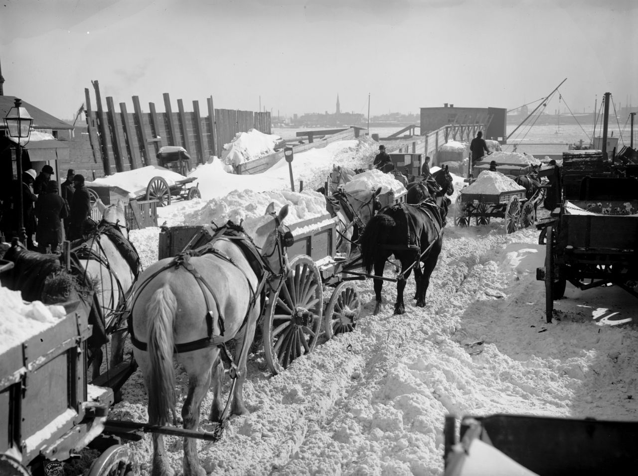 Incredible Pictures of the Great Blizzard of 1888: How One Storm 