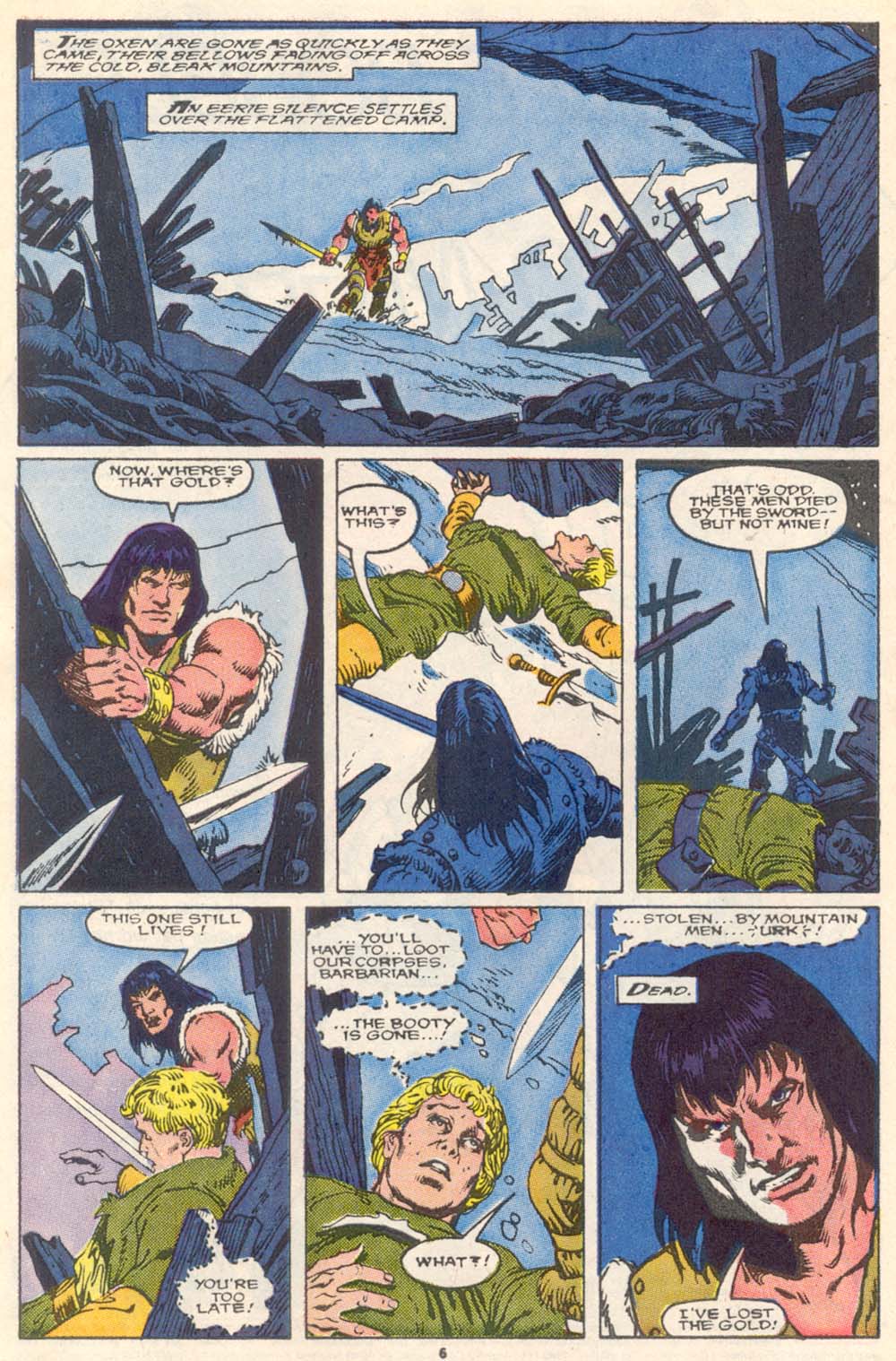 Read online Conan the Barbarian (1970) comic -  Issue #220 - 7