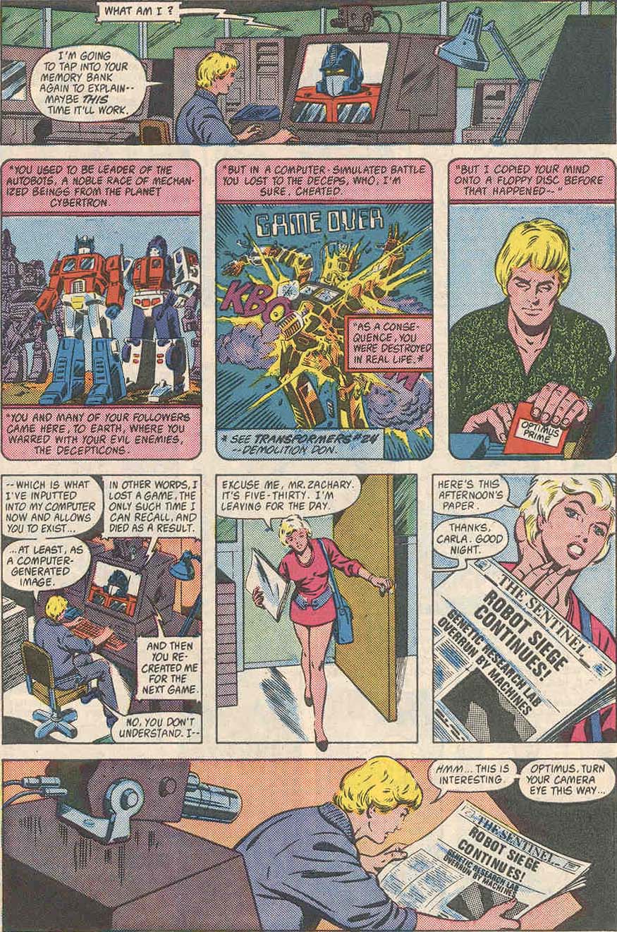 Read online The Transformers (1984) comic -  Issue #40 - 5
