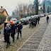 Unione civile a Cesena, Forza Nuova celebra il "funerale d'Italia"
