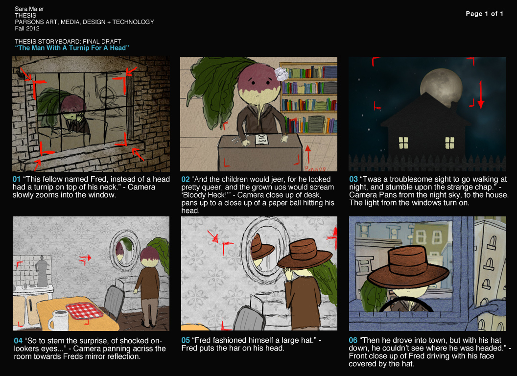 Storyboard in research image