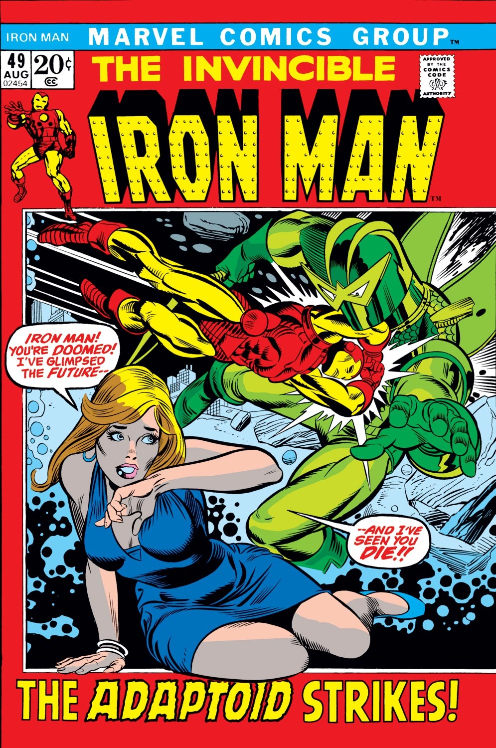 Read online Iron Man (1968) comic -  Issue #49 - 1