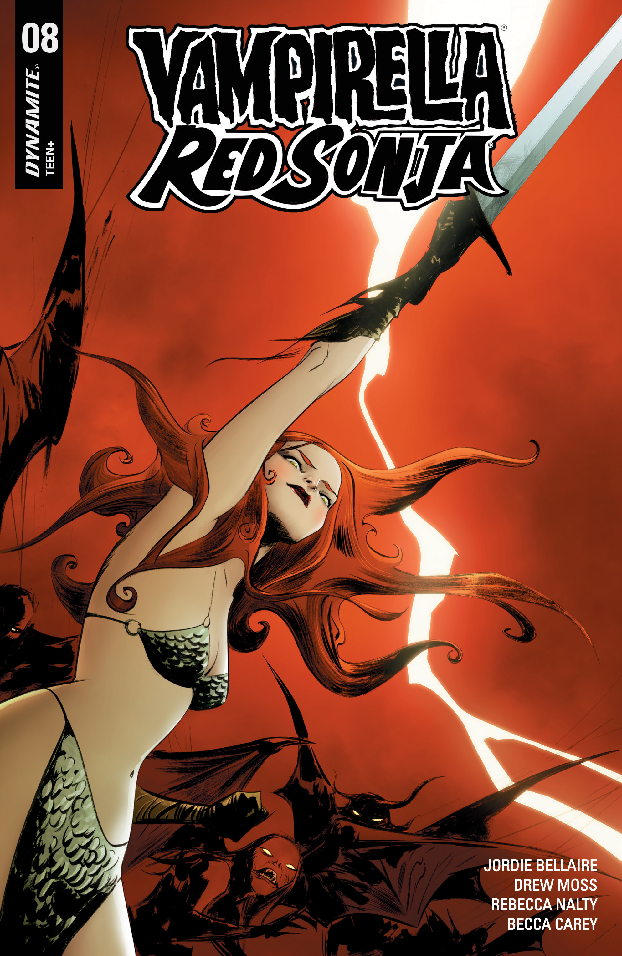 Read online Vampirella/Red Sonja comic -  Issue #8 - 1