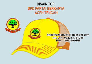 TOPI PARTAI BERKARYA