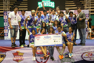 Tollywood Thunders wins the finals of the Celebrity Badminton League at Malaysia. Tollywood Thunders wins the finals of the Celebrity Badminton League at Malaysia.