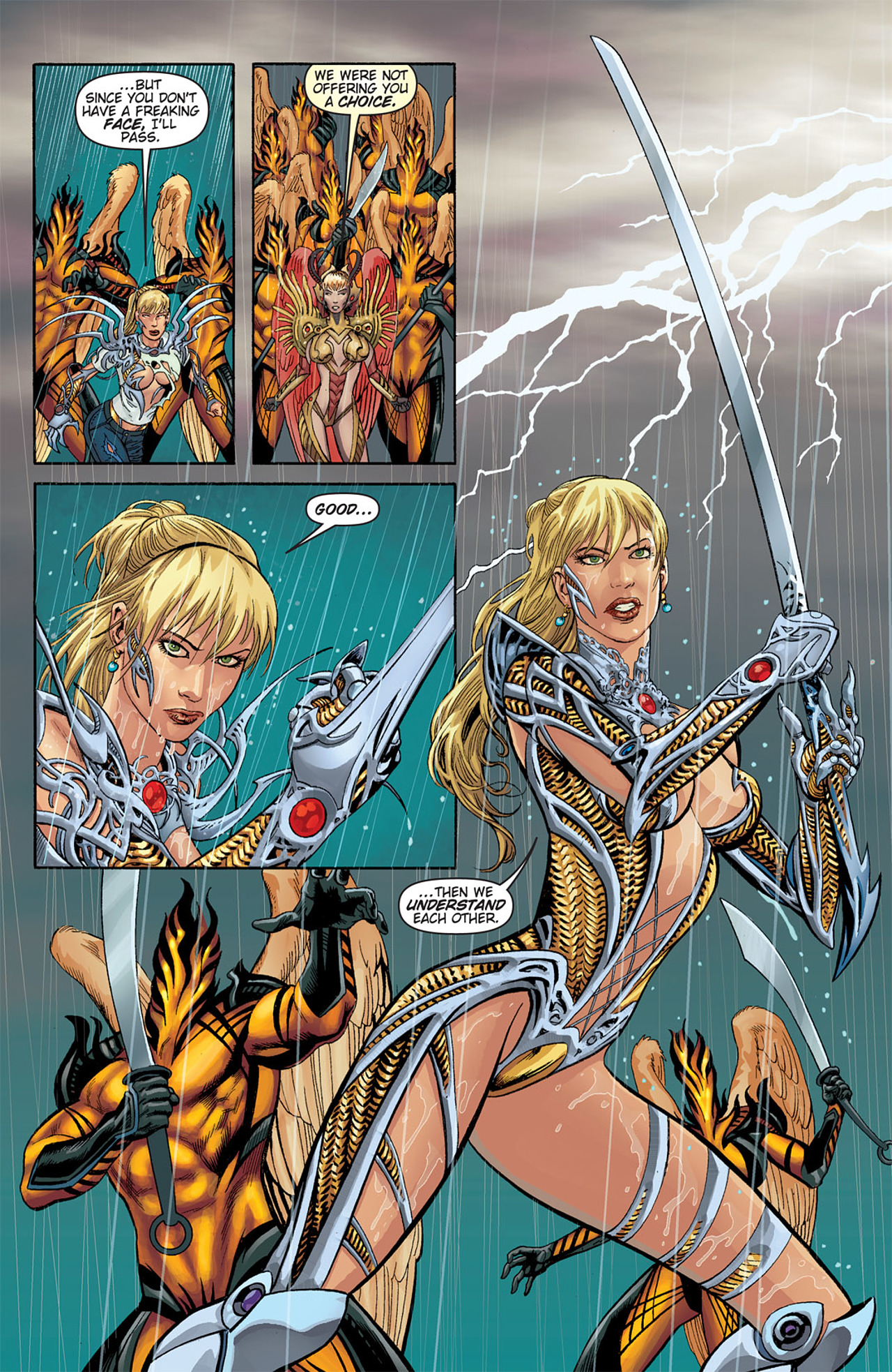 Read online Witchblade (1995) comic -  Issue #110 - 17