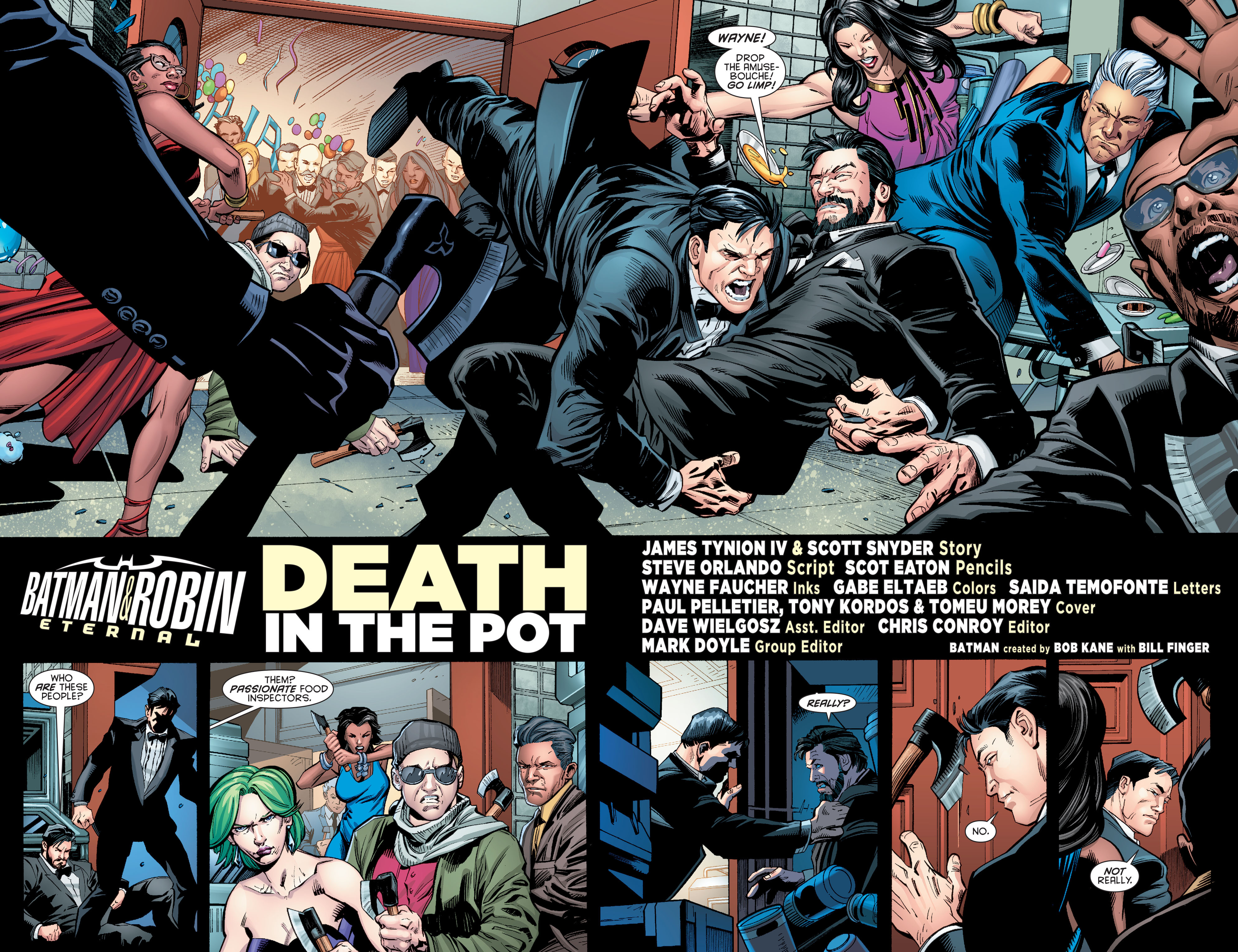 Read online Batman & Robin Eternal comic -  Issue #4 - 4