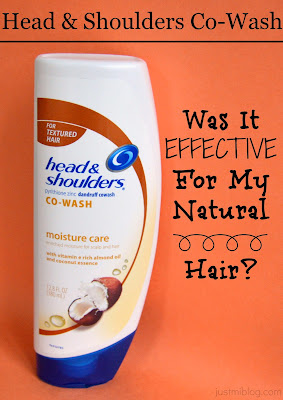 How effective was the Head & Shoulders Co-Wash for natural hair