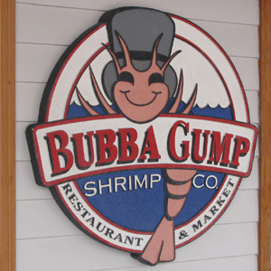 gump bubba shrimp company universal