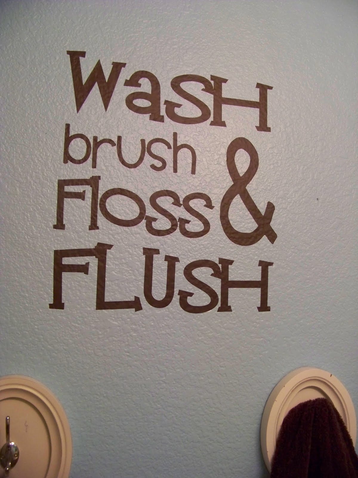 Signature Creations Cute Vinyl Saying For The Bathroom