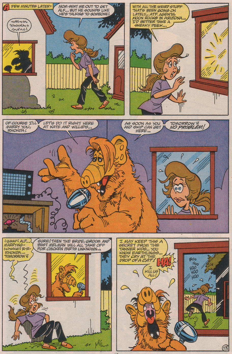 Read online ALF comic -  Issue #49 - 18