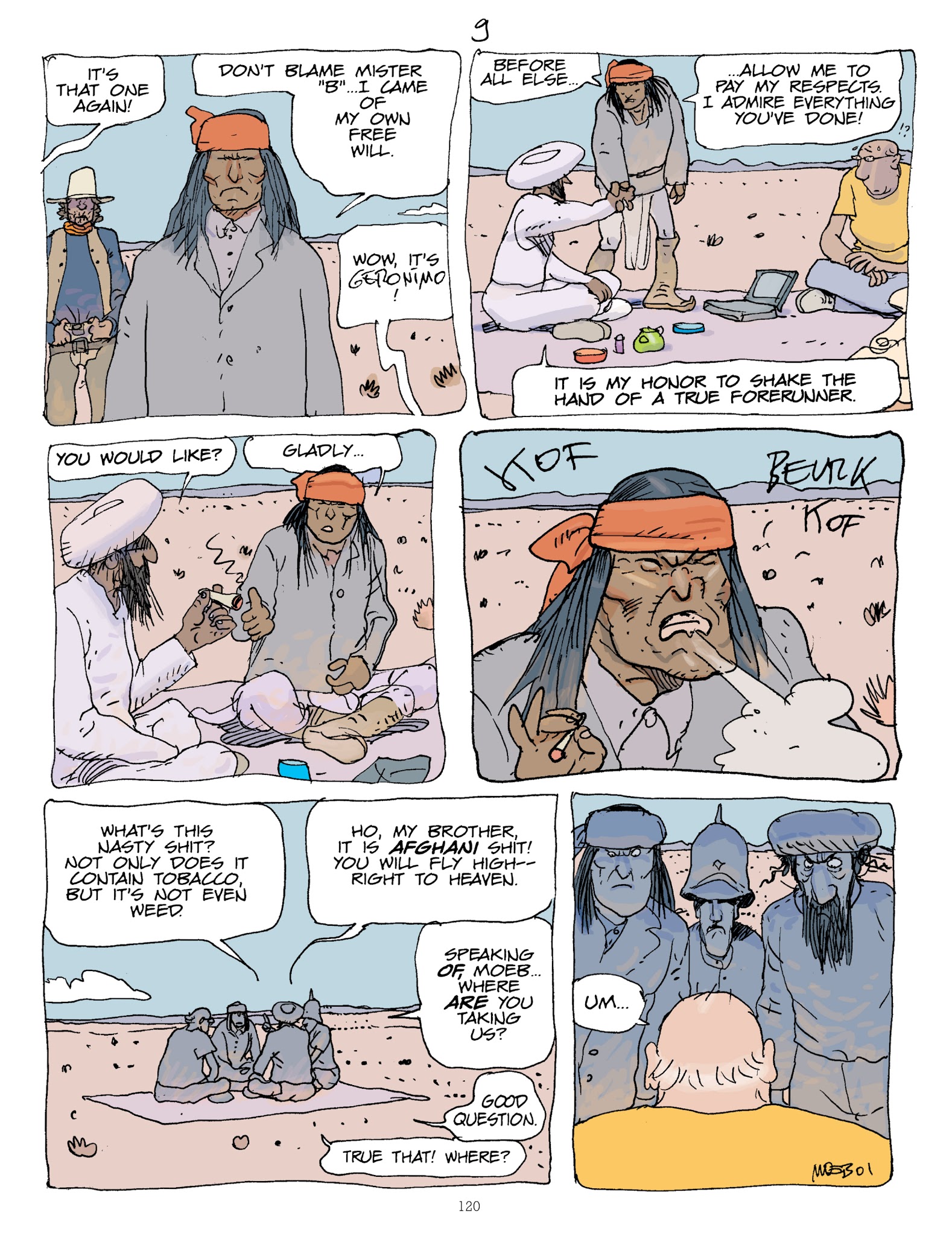 Read online Moebius Library comic -  Issue # TPB 2 - 119