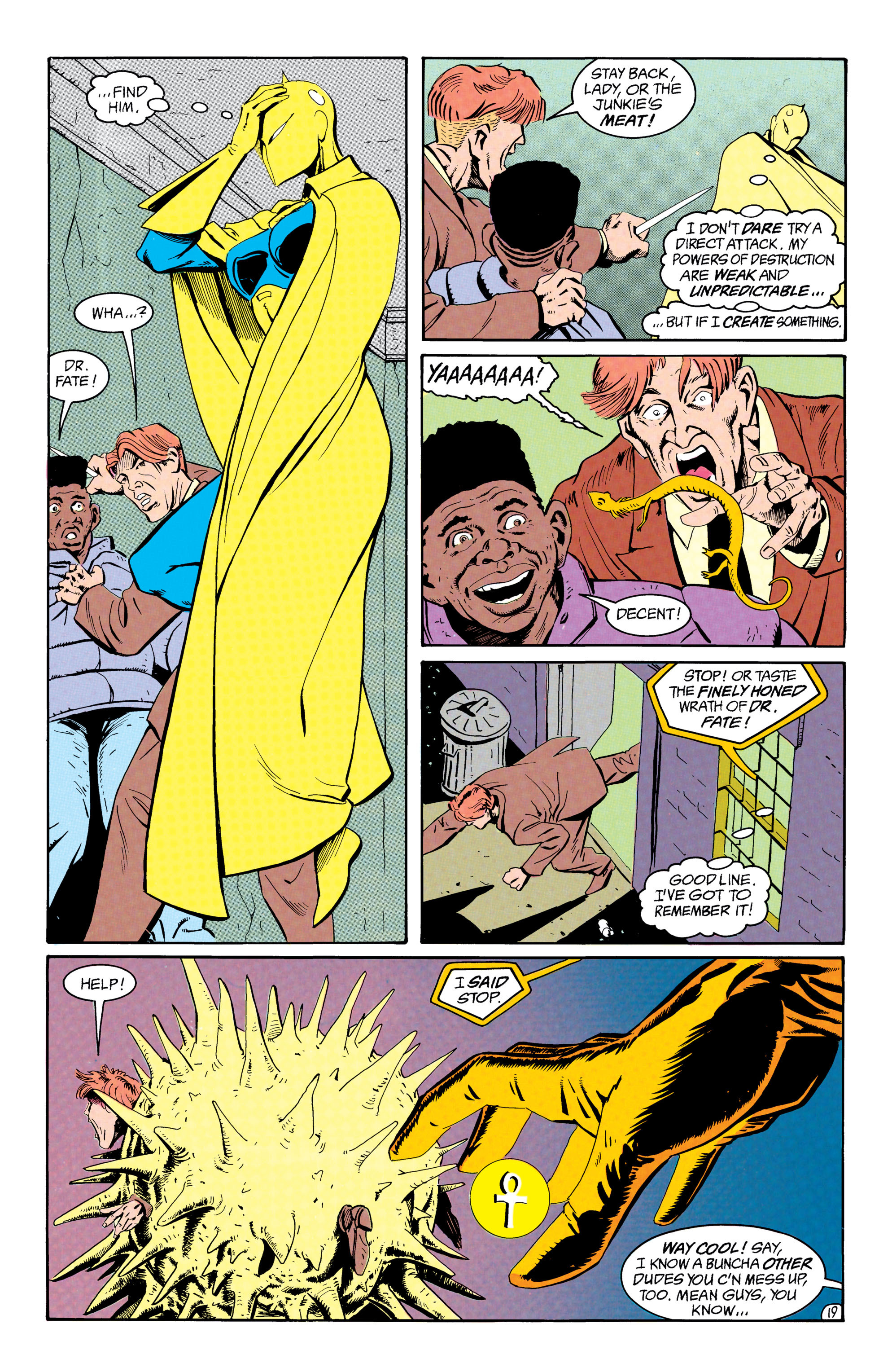 Read online Doctor Fate (1988) comic -  Issue #27 - 20