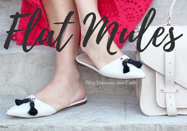 sapato mule aberto na frente