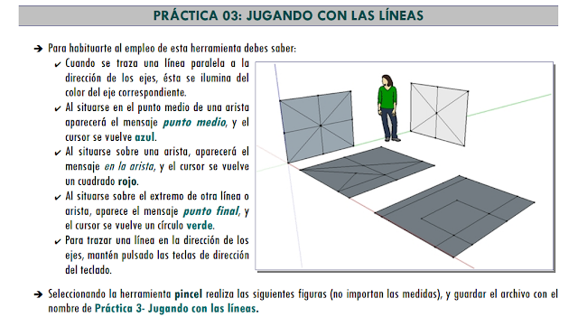 Aventuras en el espacio 3d: Jugando con líneas
