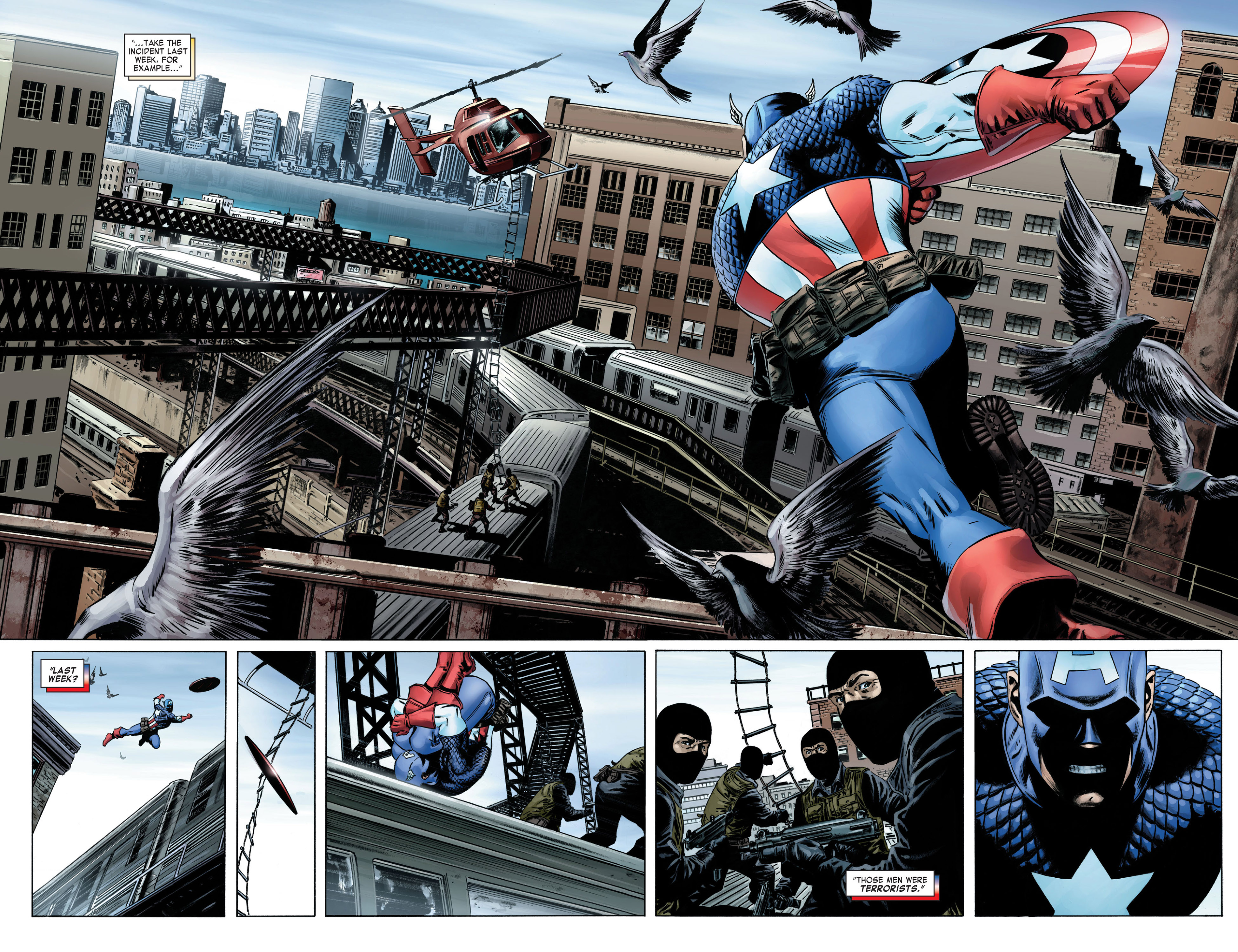 Read online Captain America (2005) comic -  Issue #1 - 13