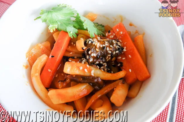 korean spicy stir fried squid