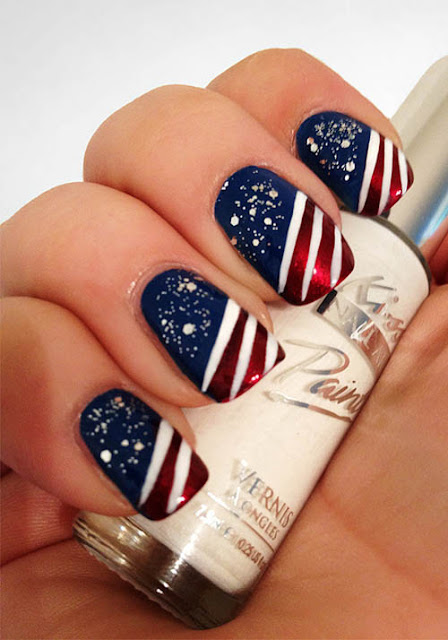 4th of july nail art youtube 4th of july nail art youtube