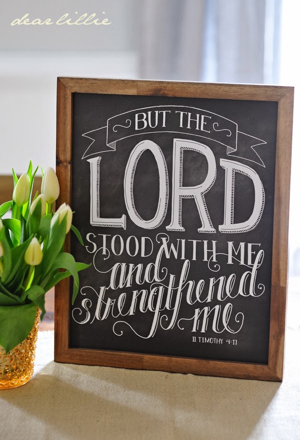 http://www.dearlillie.com/product/the-lord-stood-with-me-11x14-chalkboard-print