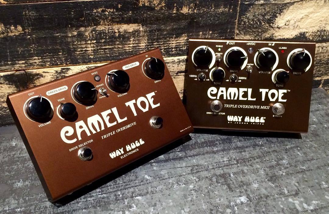 Gear Otaku: Way Huge が超レアペダルCamel Toe を復刻、Green Rhino