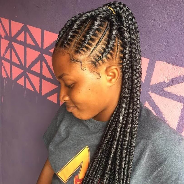 25+ Trendsetting Cornrow Braids Styles Ponytails To Copy In 2020 25+ Trendsetting Cornrow Braids Styles Ponytails To Copy In 2020