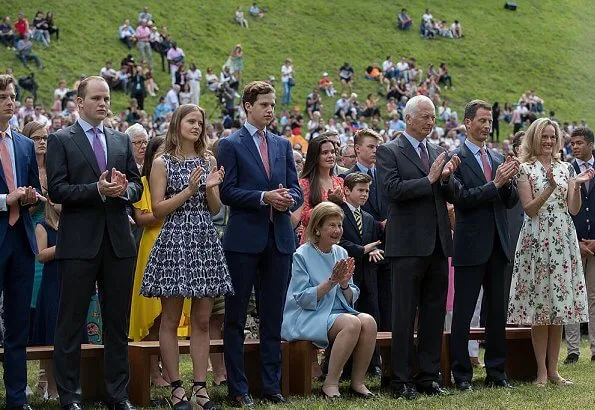 Prince Hans-Adam II, Princess Marie, Hereditary Prince Alois, Hereditary Princess Sophie