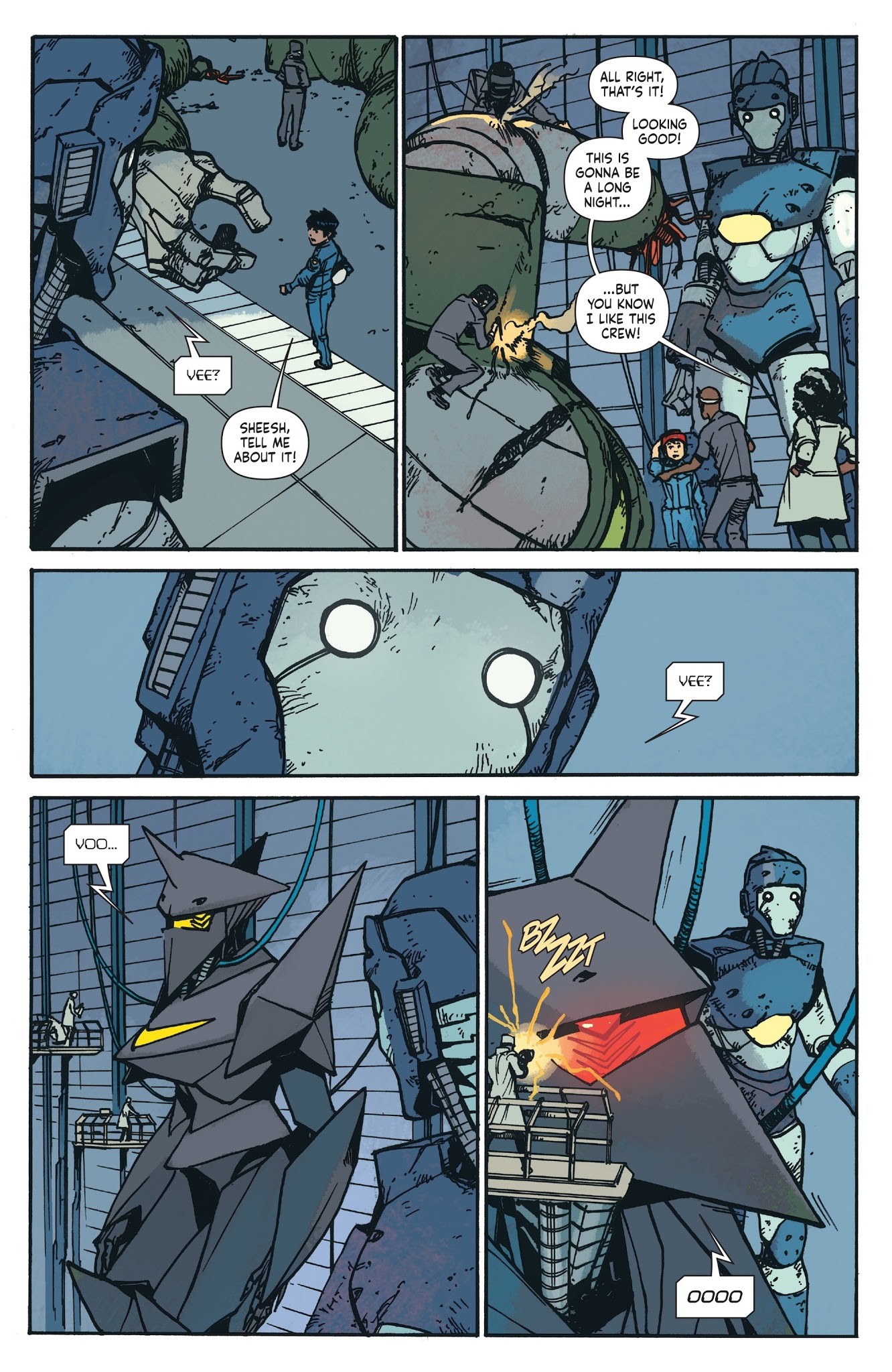 Read online Mech Cadet Yu comic -  Issue #3 - 16