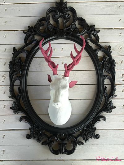 DIY / TUTORIAL CABEZA DE CIERVO CON CHALK PAINT Y SPRAY DIY / TUTORIAL CABEZA DE CIERVO CON CHALK PAINT Y SPRAY