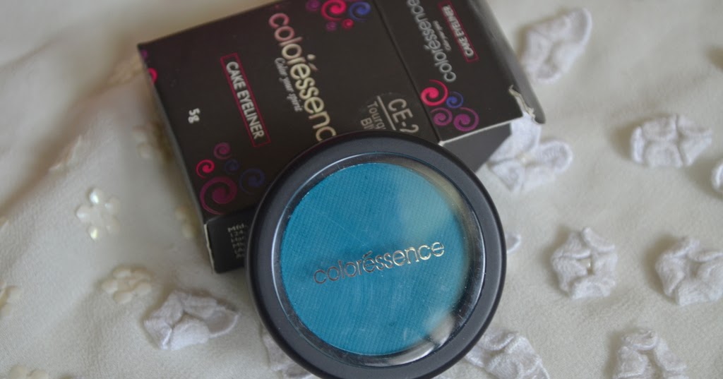 Coloressence Cake Eyeliner CE2 Tourquish Blue Review Diva Likes