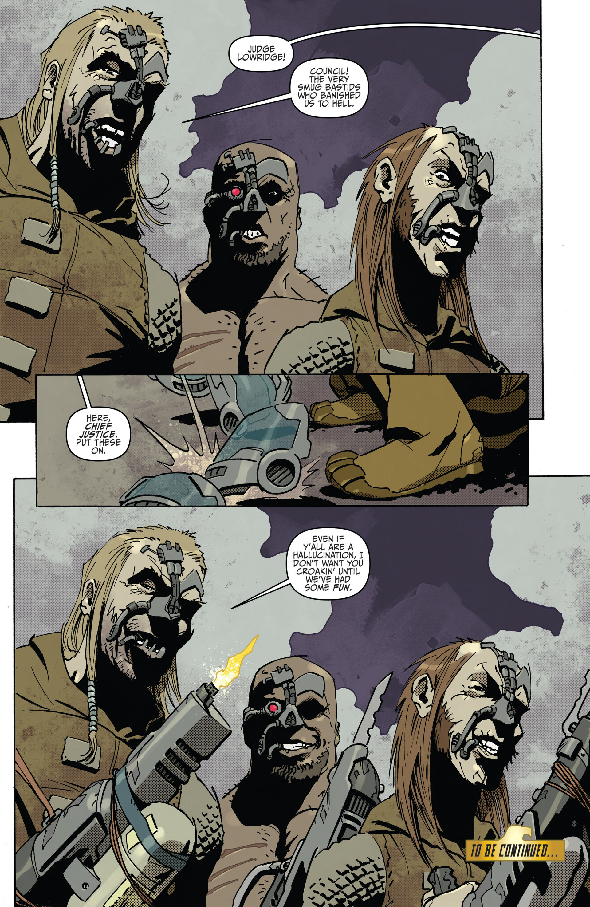 Read online Judge Dredd (2012) comic -  Issue #22 - 22