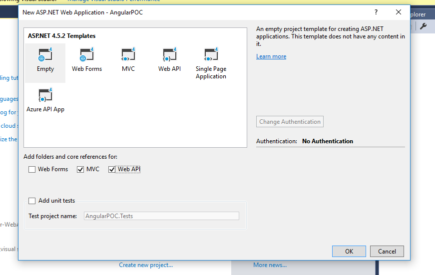 How to create a single page application using AngularJS, WebAPI & MVC ...