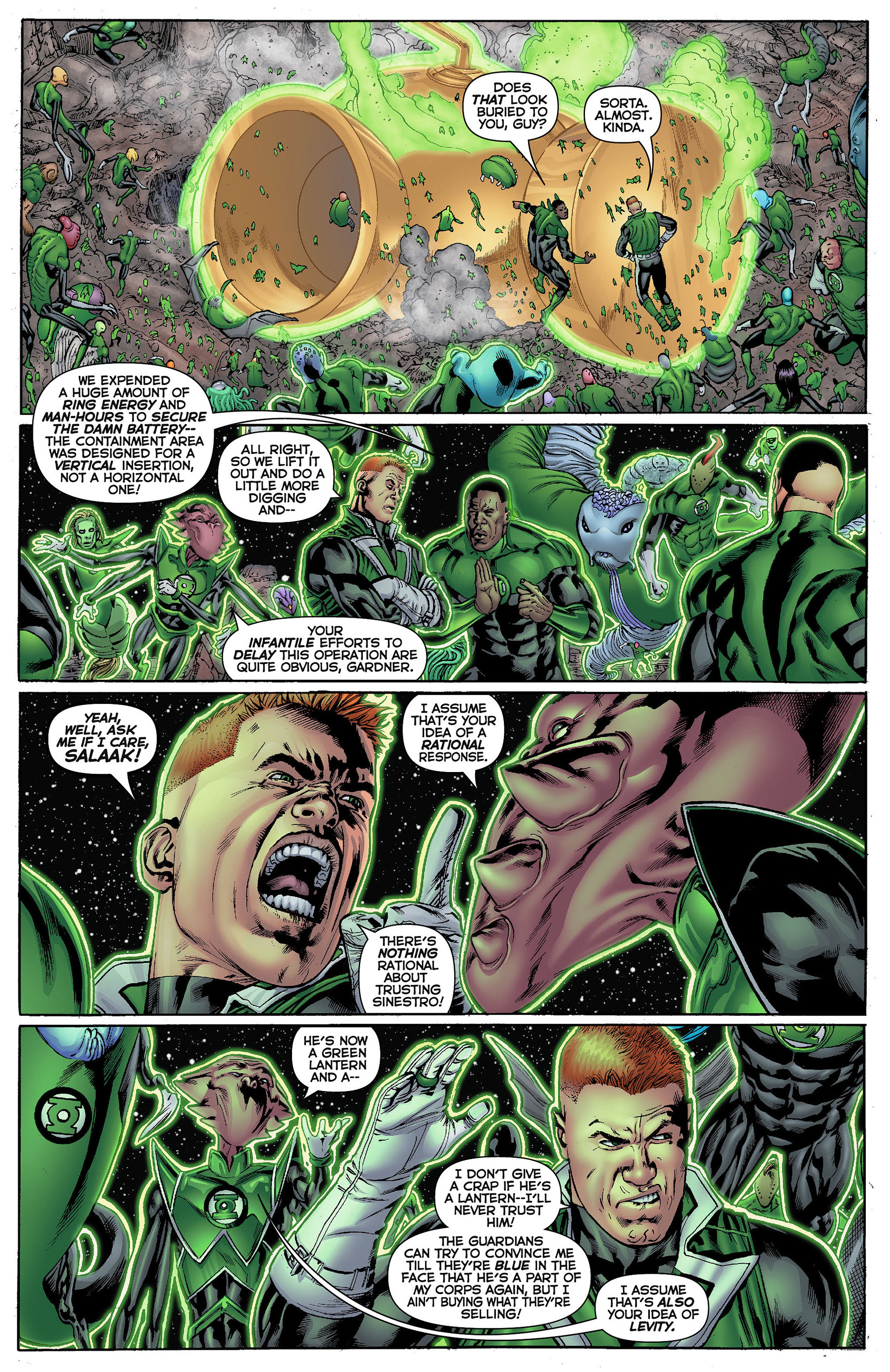 Read online Green Lantern Corps (2011) comic -  Issue #8 - 10