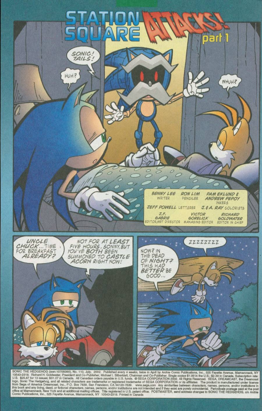 Read online Sonic The Hedgehog comic -  Issue #110 - 3