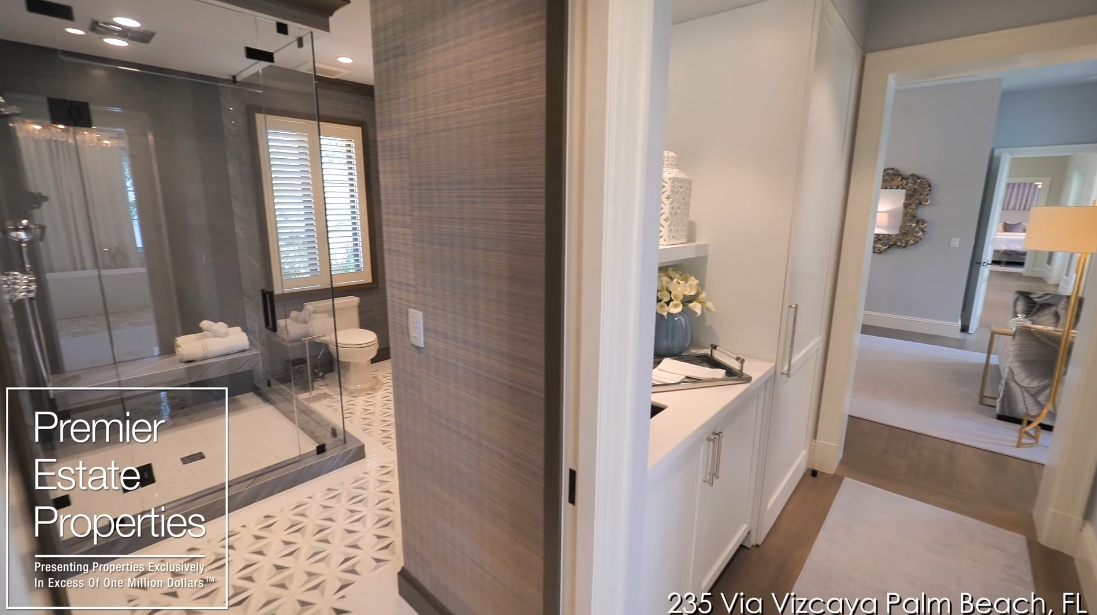 58 Interior Design Photos vs. 235 Via Vizcaya, Palm Beach, FL Luxury Home Tour