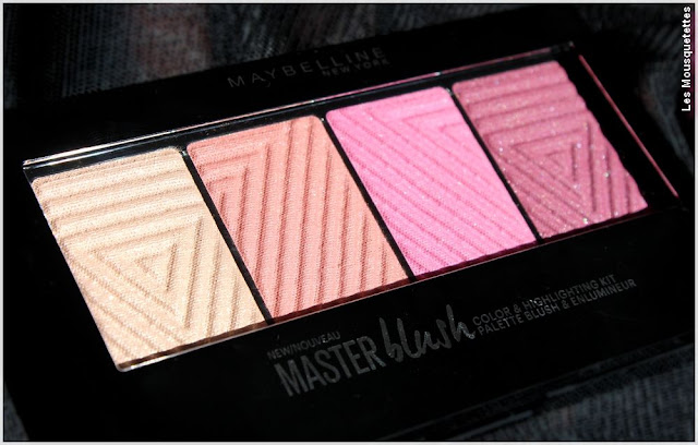 Palette Master Blush Color&Highlighting Kit - Maquillage - Maybelline New York - Blog beauté