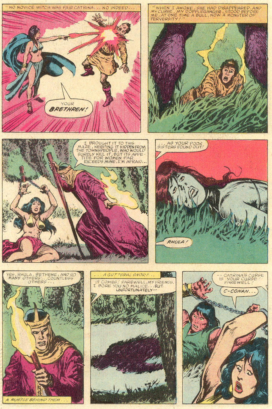 Read online Conan the Barbarian (1970) comic -  Issue #142 - 19