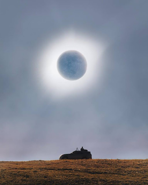 Látványos fotók a teljes napfogyatkozásról